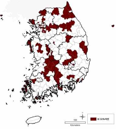 내과(2차) RI 30%미만