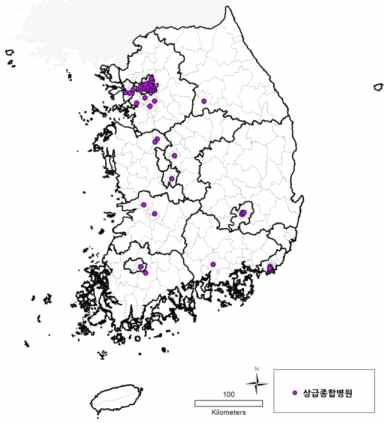 상급종합병원 위치