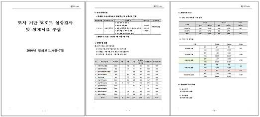 월례회의 보고양식