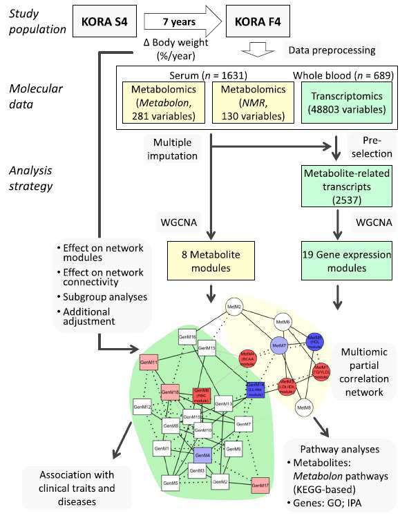 Multi-omic signature of body weight change: results from a population-based cohort study