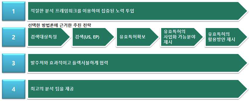 과제수행 추진전략 개요 모델