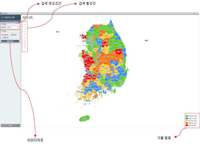 가뭄지도