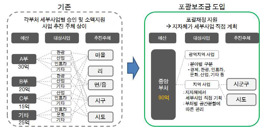 포괄보조금 도입