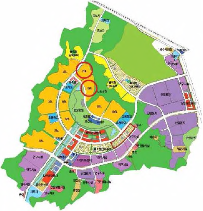 원주기업도시 토지이용계획