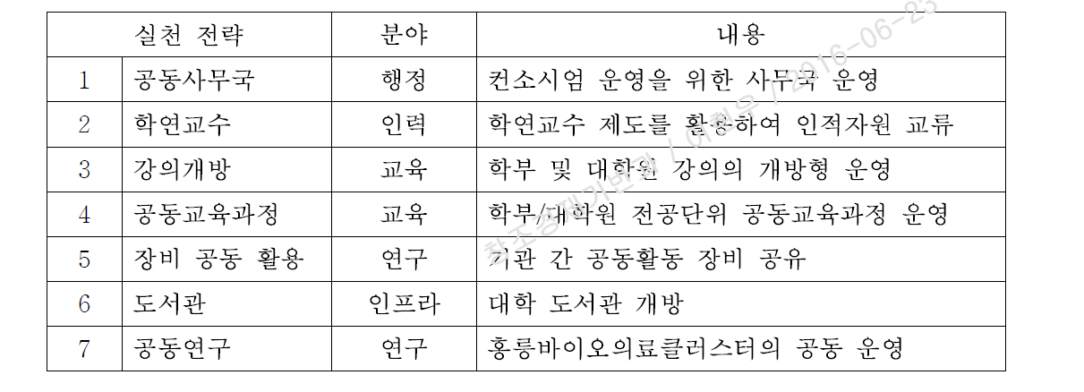 글로벌 메가 캠퍼스 실천 전략