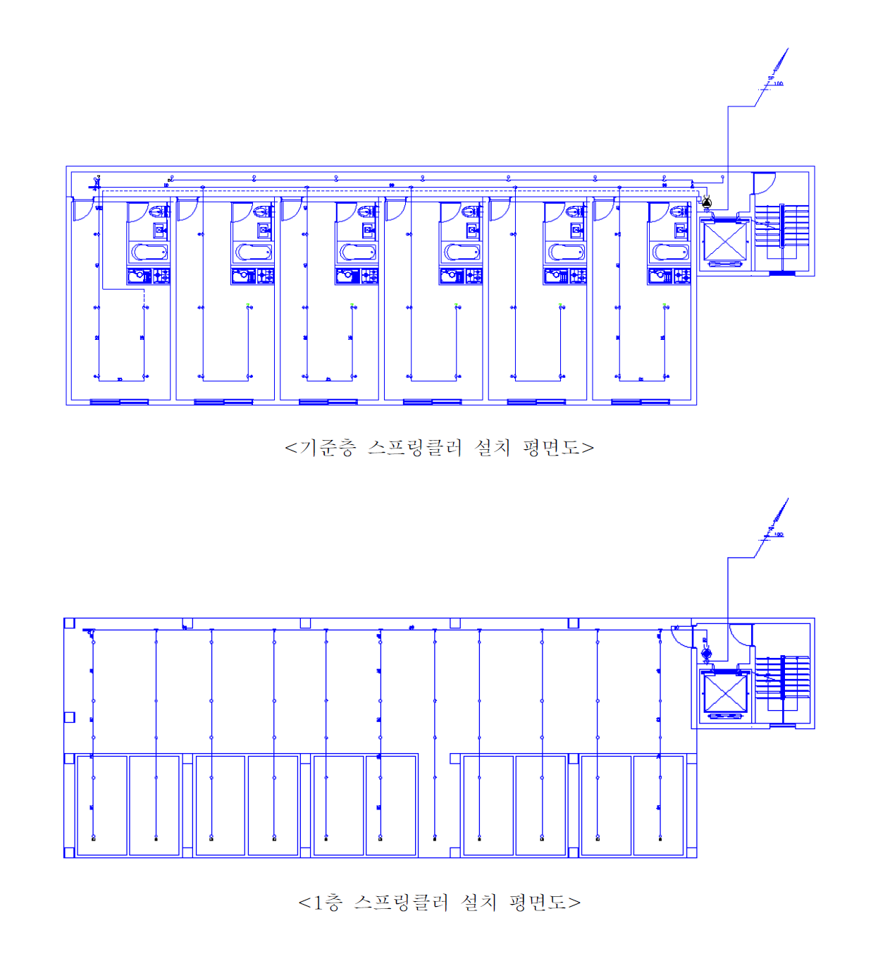 원룸형 주택 모델 도면