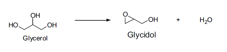 GLC 기반 글리시돌 합성 Net reaction.