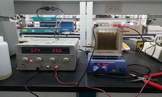 Electro-Coagulation 실험 장치