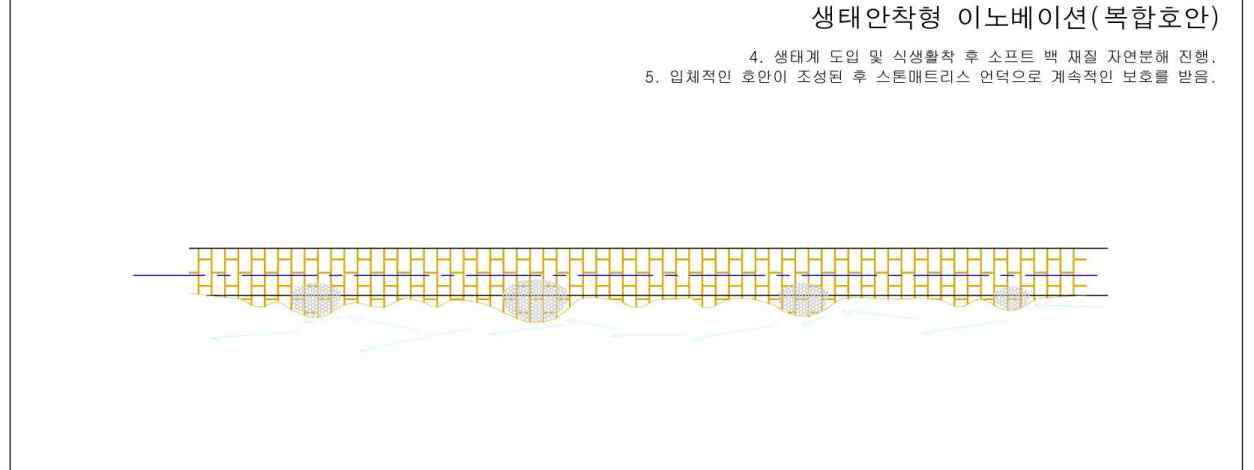 자연분해 후 입체호안 안착 예