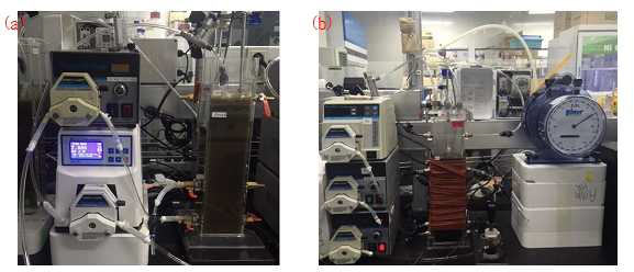 (a) 호기성MBR, (b)혐기성MBR