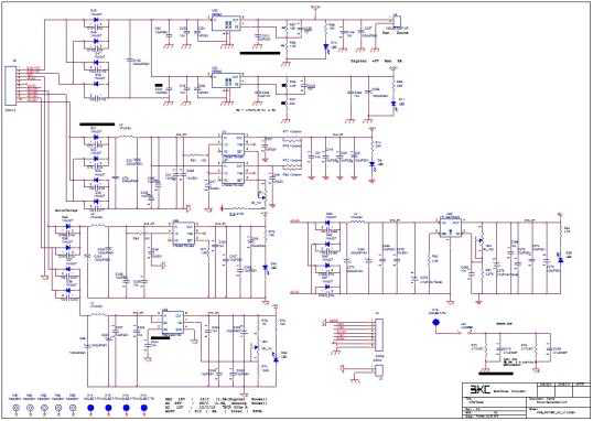 POWER BOARD 회로도