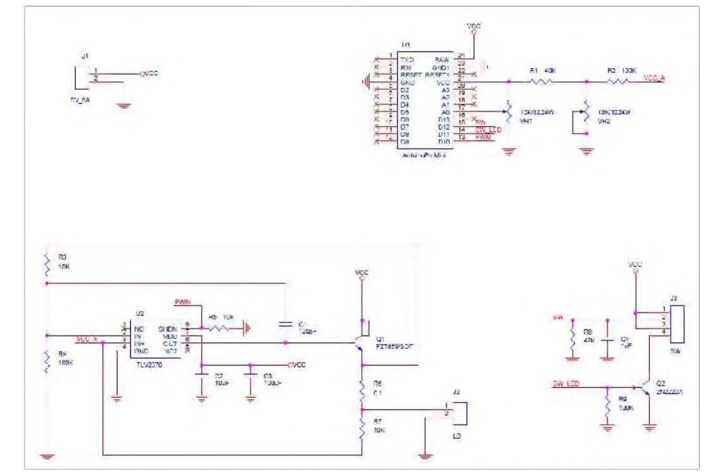 LD Module 최종 드라이버 구동 회로