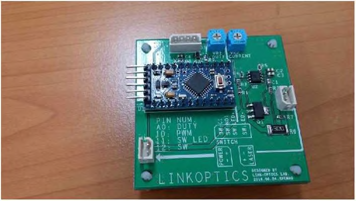 LD Module 드라이버 PCB 보드 소자 결합 및 SMT