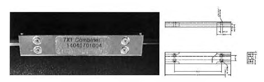 7×1 Beam combiner 2차 패키징용 A1 case