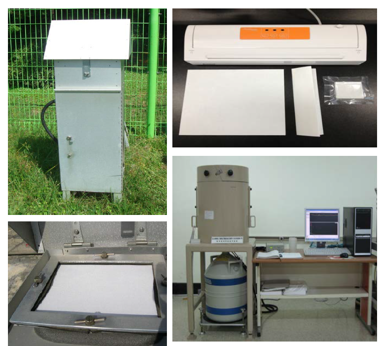 Collection and analysis system for airborne dust sample