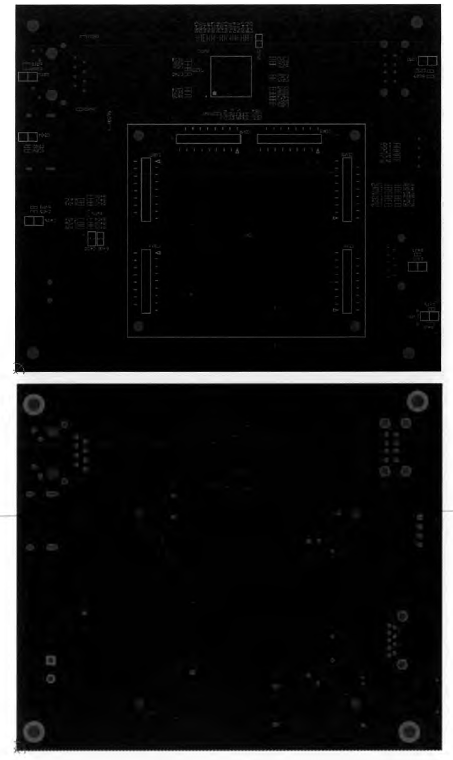 4K(UHD) 영상처리용 임베디드 플랫폼 PCB 설계(Bottom/Bottom Silk Layer)