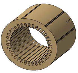 Stator Core 설계 (3D)