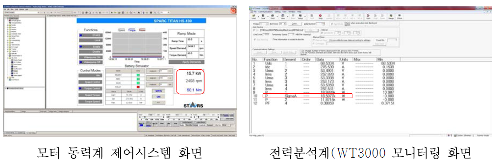 15.7kW 출력 확인