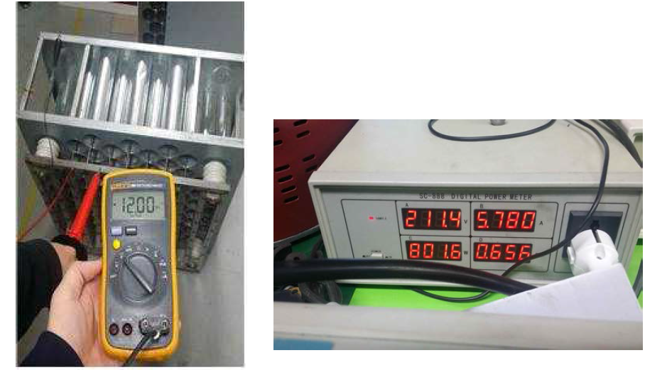 PCB 전압 및 전력 측정