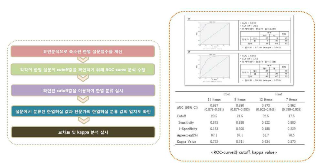 일치도 평가 과정과 그 결과