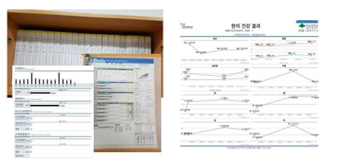 대상자 건강정보 제공