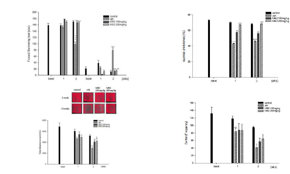 미병 후보 약물 MB2의 운동수행능력, 무력감 개선 효능