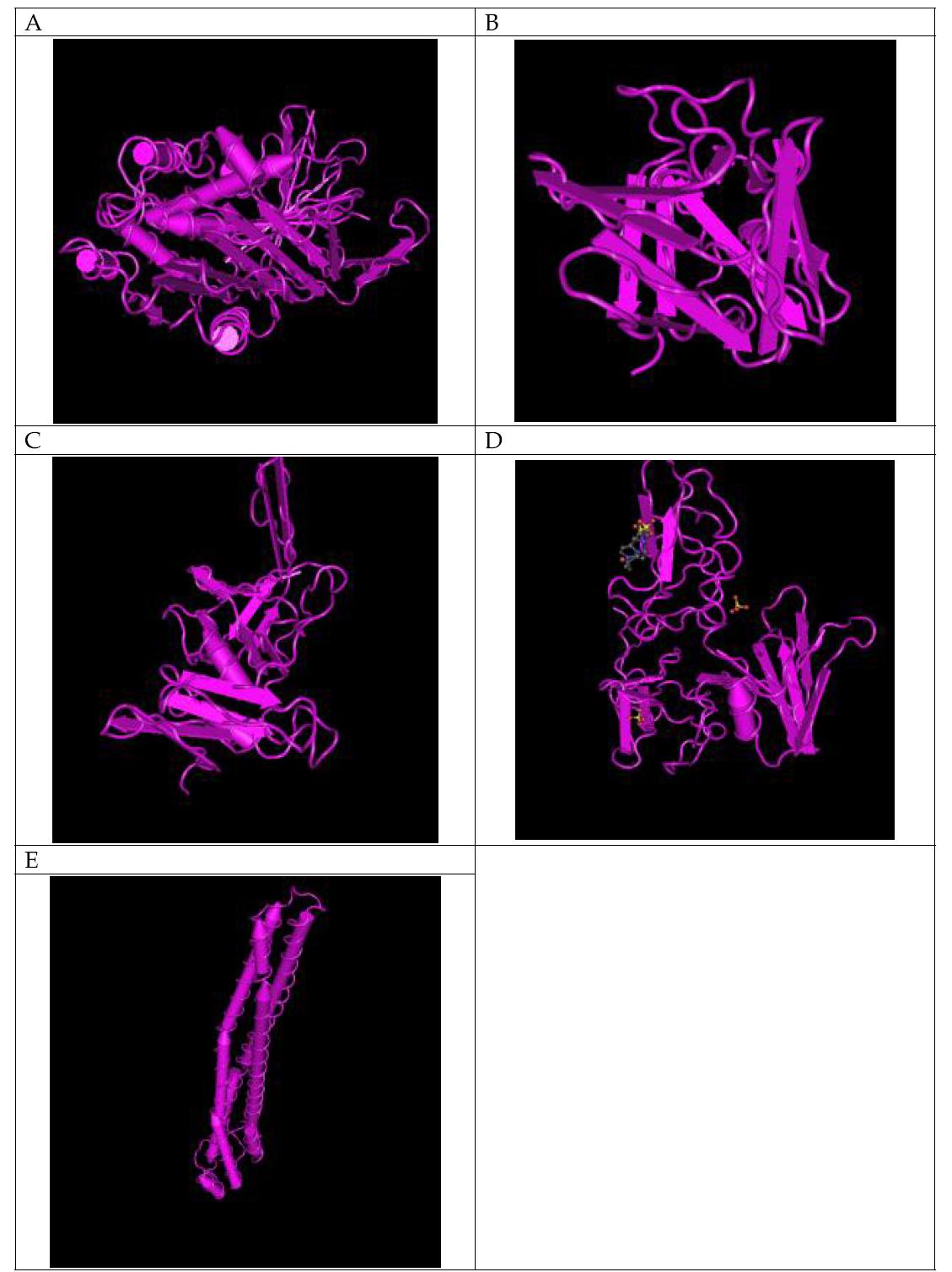 3D images of biomarker proteins by RCSB PDB