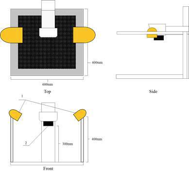 영상 획득 장치(image acquisition system) 도식도