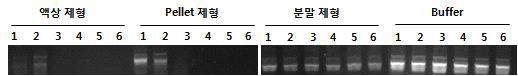 사료 첨가제 시제품에서의 in vitro abzyme test 결과