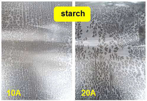 Starch-laminated PP film