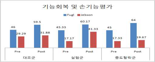 급성기 뇌졸중 재활 환자의 손기능 평가