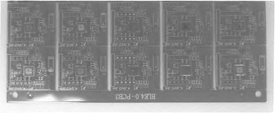 최종 무선 모듈 Layout한 PCB