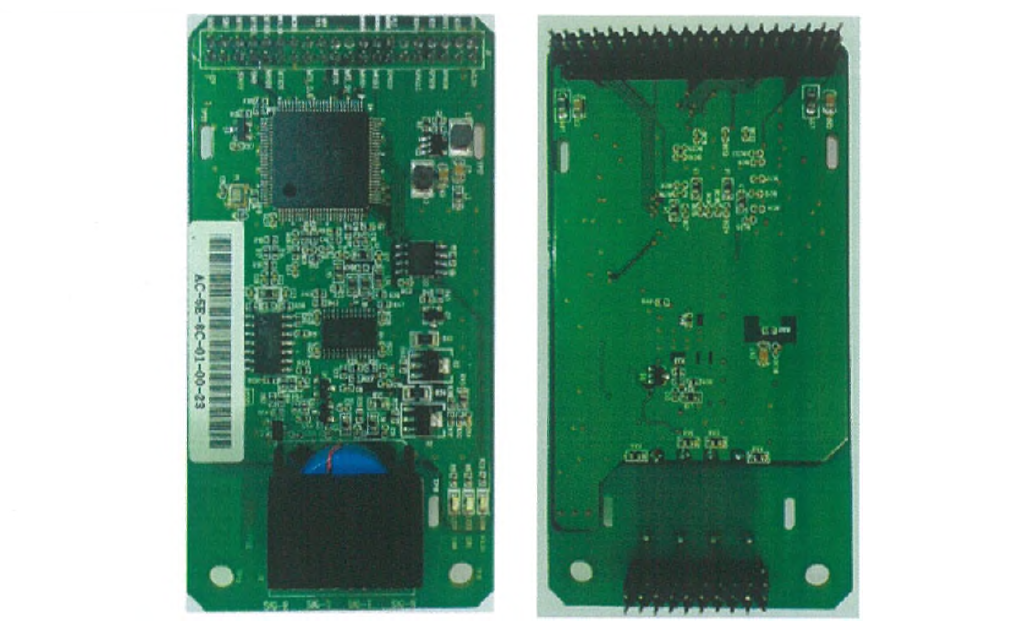 무 선 전 력 원 격 검 침 용 PLC CHIP 실 물 사 진