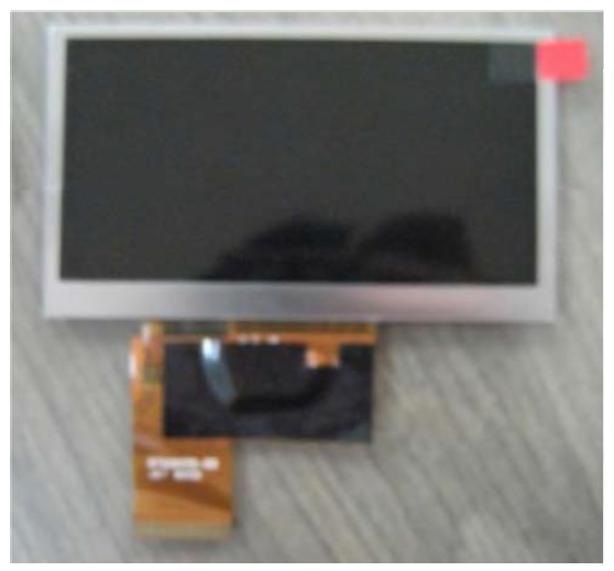 제어보드 설계 적용된 4.3인치 TFT LCD
