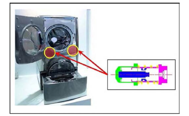 실린더 어셈블리(Cylinder Assembly)의 장착 위치