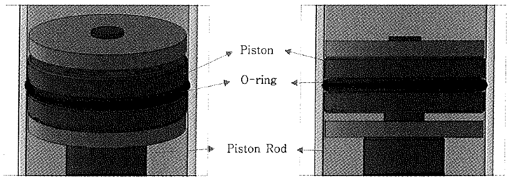 Piston Location at Compression Piston Location at Extension