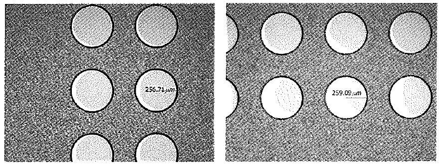 SEED ETCHING 처리 전 시료 사진