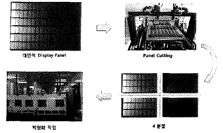 대면적 Panel의 박형화 공정