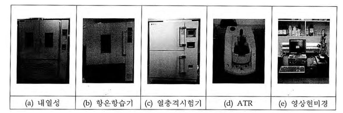 내환경시험 관련 분석장비