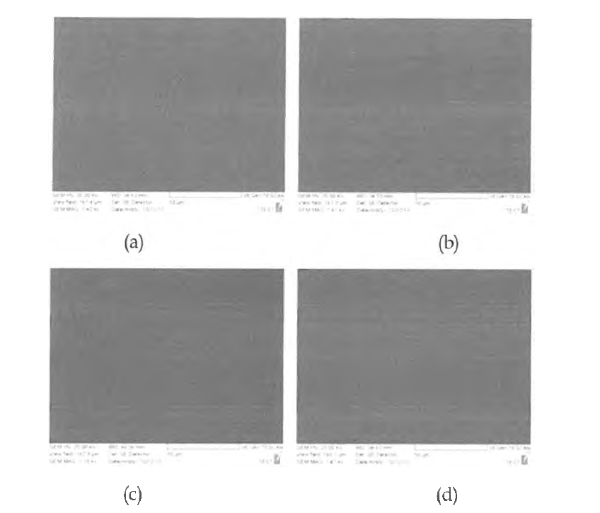 SEM images of ITO films w ith thickness of Nb205 and SiO2 buffer layers deposited on the glass substrates before and after WBT