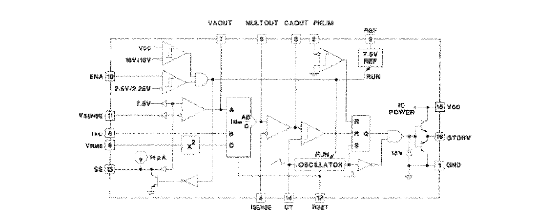 UC3854DW Block Diagram