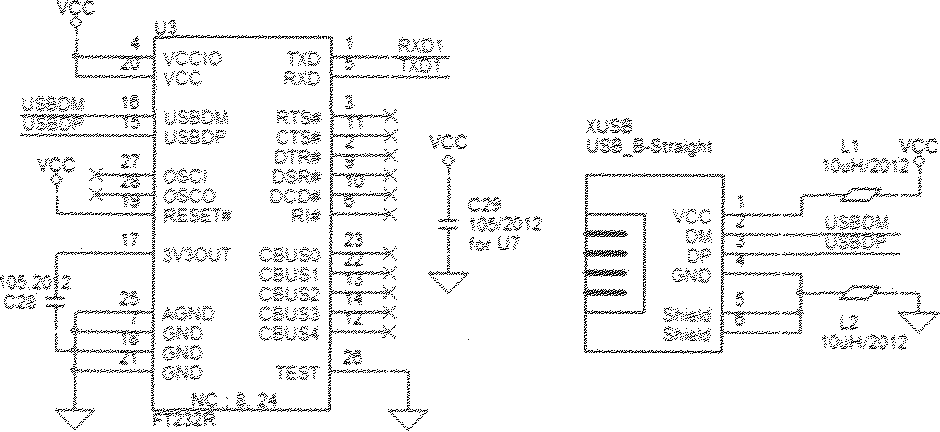 USB link 회로