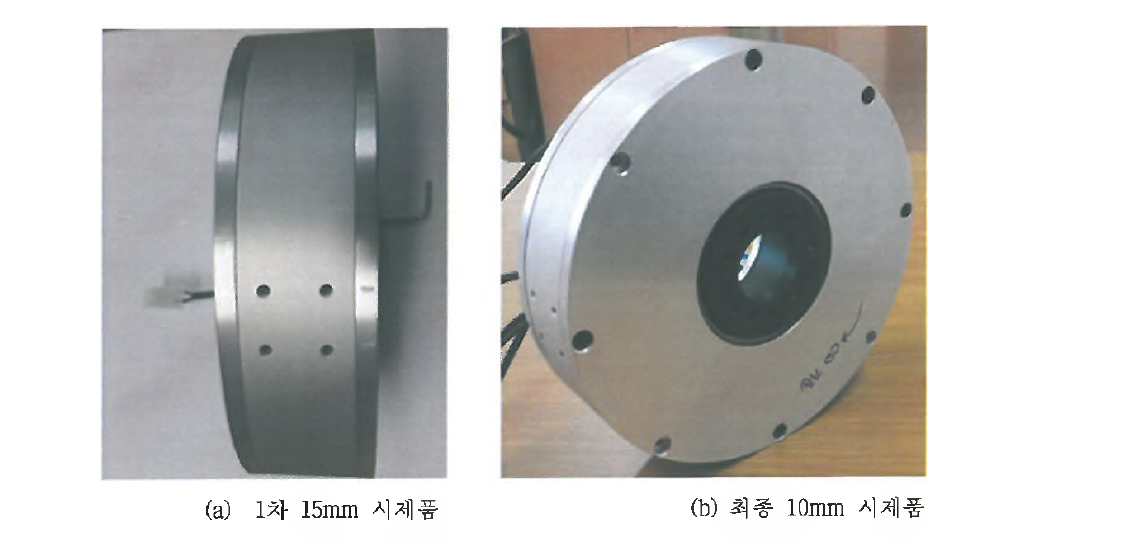 공정 챔버용 초박형 스핀들 모터 (10mm)