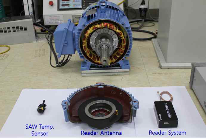 전동기 무선/무전원 온도센서 시스템