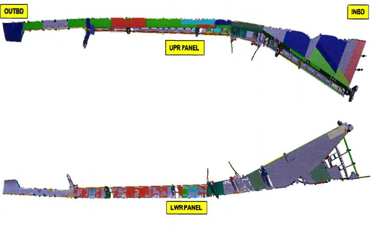 B787 FTE Upper & Lower Panel