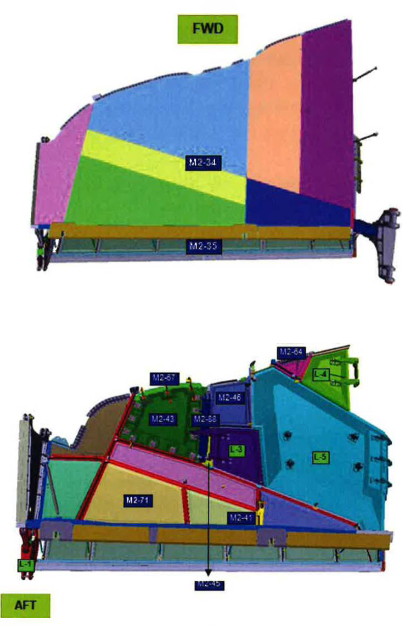 MLG Door Upper & Lower Panel