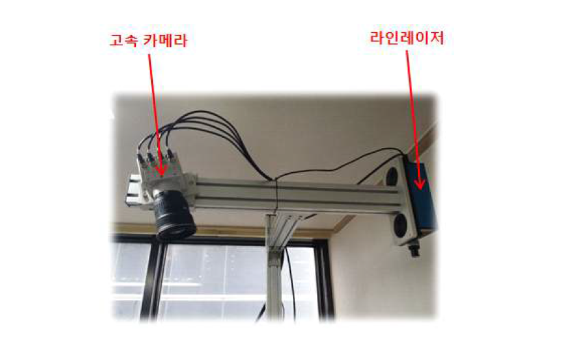 카메라와 라인레이저로 구성한 3차원 레이저 변위측정기