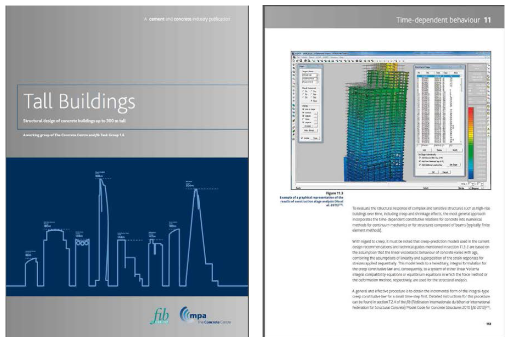 fib Tall Buildings 표지 및 11장 주요 내용