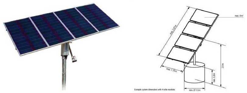 추적식 태양광 발전 시스템