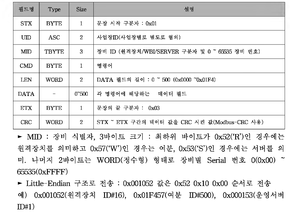 Packet Format